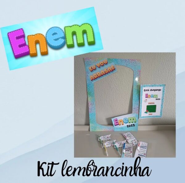 Kit lembrancinha Enem