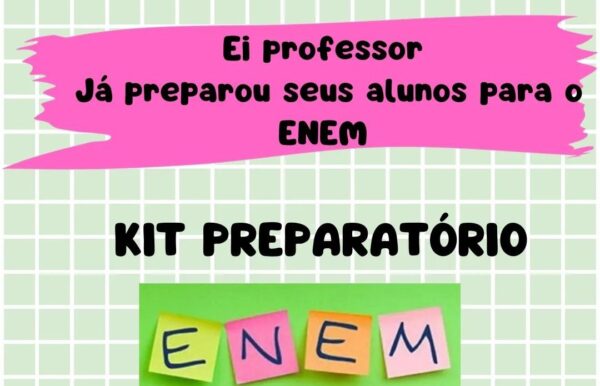 Kit Preparatório Enem