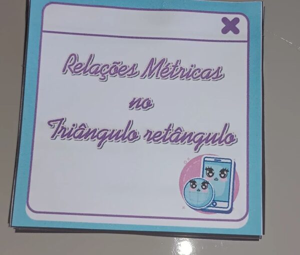 Kit relações métricas no triângulo retângulo - Image 10