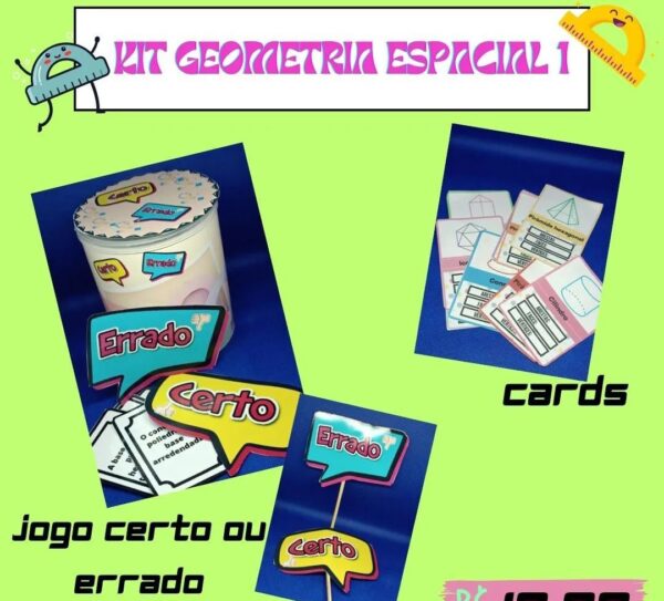 Kit geometria espacial 1