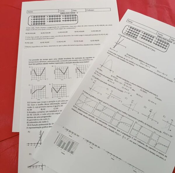 kit SAEB 3º ano do Ensino médio - matemática - Image 7