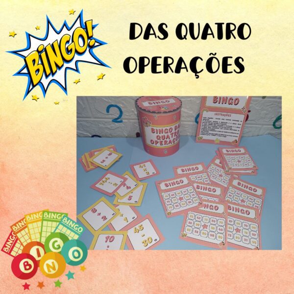 Bingo das quatro operações - Image 2