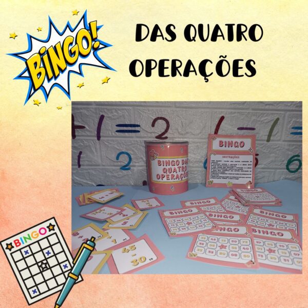 Bingo das quatro operações