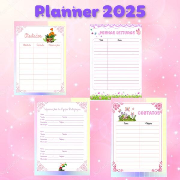 Planner 2025 - Jardim - Image 9