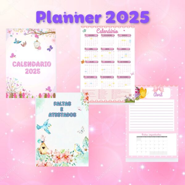 Planner 2025 - Jardim - Image 10