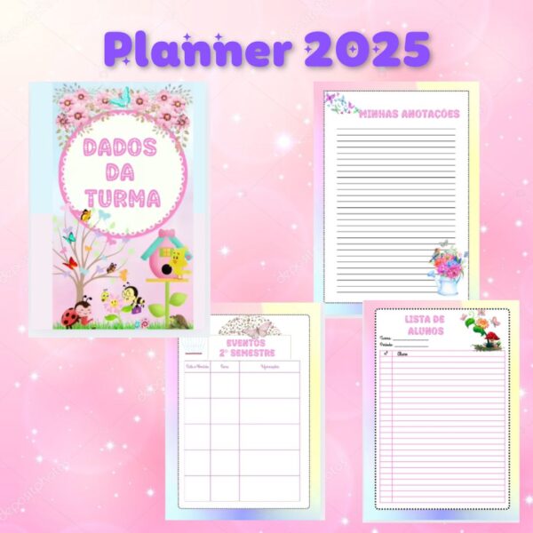 Planner 2025 - Jardim - Image 3