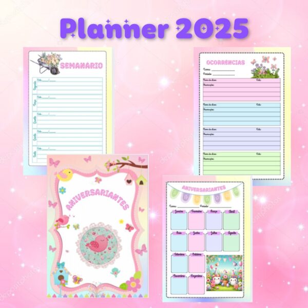 Planner 2025 - Jardim - Image 5