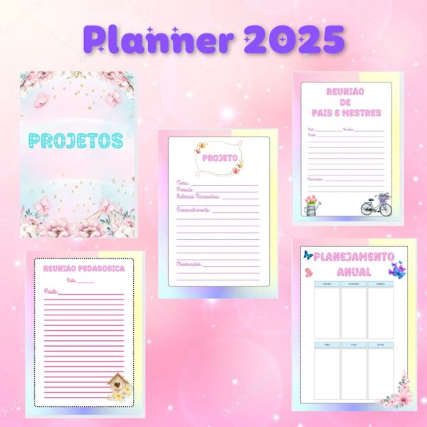 Planner 2025 - Jardim - Image 7