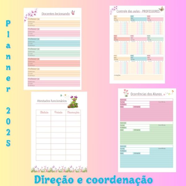 Planner direção e coordenação - Image 3