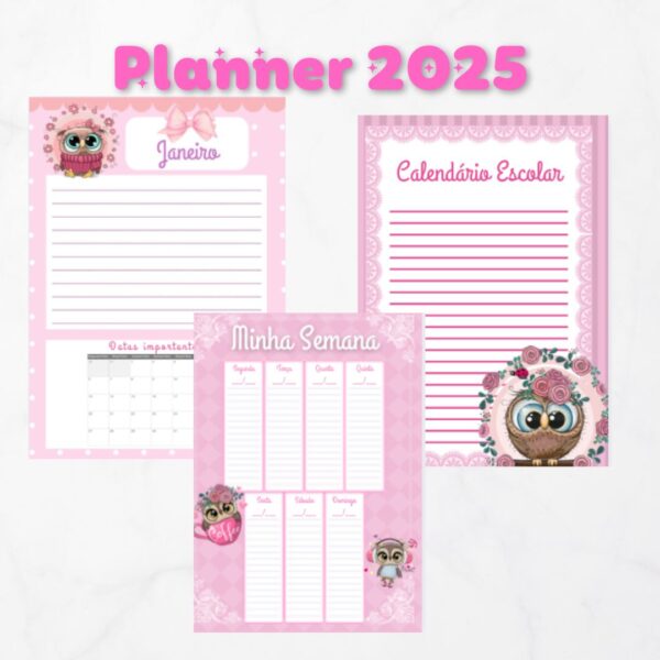 Planner corujinha 2025 - Image 5