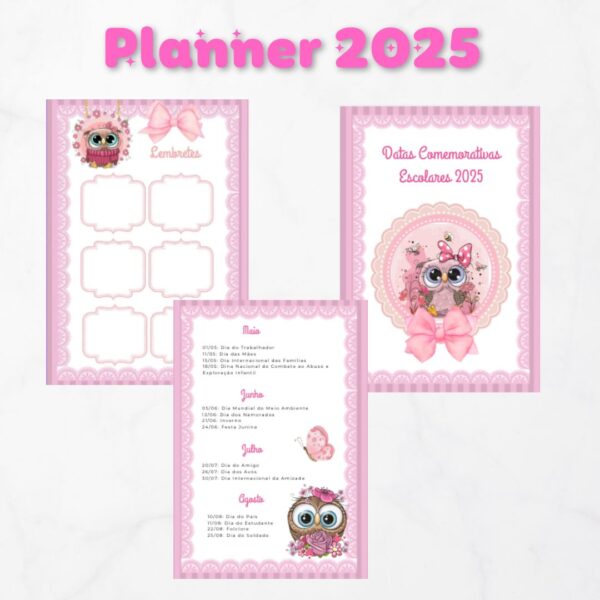 Planner corujinha 2025 - Image 6