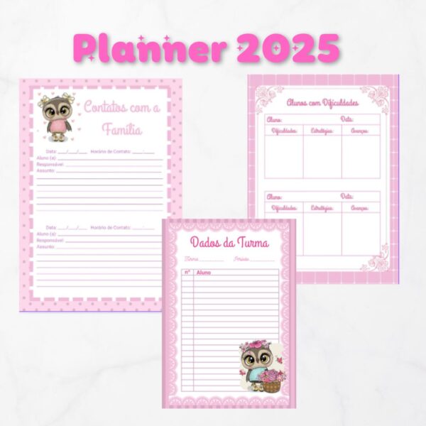 Planner corujinha 2025 - Image 8