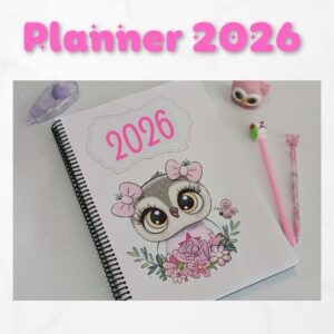 Planner 2026 - corujinha
