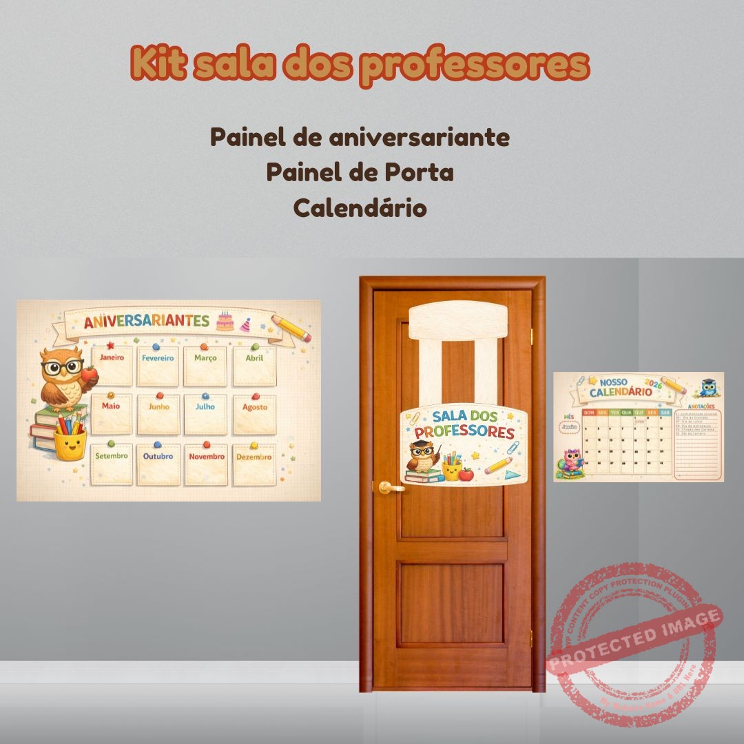 Kit sala de aula professores