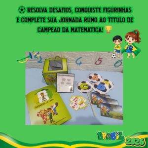 ⚽🏆 ÁLBUM DA COPA DO MUNDO 2026 – MATEMÁTICA EM CAMPO 🏆⚽